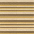 thumbnail image 1 of Ahgly Tapis d'Intérieur Lavable en Machine Carré Transitionnel Marron Clair, 6 Pieds Carré, 1 of 7