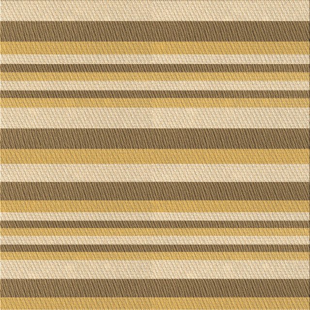 Ahgly Tapis d'Intérieur Lavable en Machine Carré Transitionnel Marron Clair, 6 Pieds Carré