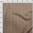 thumbnail image 3 of oneOone Georgette Viscose Brown Fabric Abstracts Sewing Craft Projects Fabric Prints By Yard 42 Inch Wide, 3 of 5