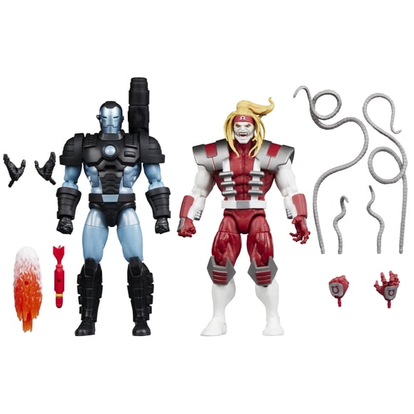 Marvel Legends Series Gamerverse Marvel's War Machine contre Marvel's Omega Red, figurines