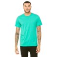 thumbnail image 1 of BELLA+CANVAS T-Shirt Jersey CVC pour Homme, G, Vert Mer Chiné, 1 of 3