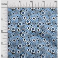 thumbnail image 2 of oneOone Georgette Viscose Blue Fabric Poker Card Sewing Craft Projects Fabric Prints By Yard 42 Inch Wide, 2 of 4