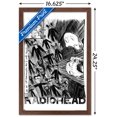 thumbnail image 2 of Radiohead - Scribble Wall Poster, 14.725" x 22.375" Framed, 2 of 4