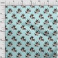 thumbnail image 2 of oneOone Silk Tabby Fabric Leaves & Floral Block Decor Fabric Printed BTY 42 Inch Wide, 2 of 4