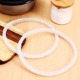thumbnail image 2 of WHAMVOX 2Pcs Pressure Cooker Replacement Gasket Silicone Ring for Air Fryer and Steam Pot, 2 of 8