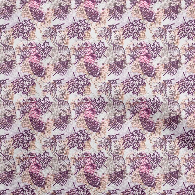 oneOone Cotton Flex Orange Fabric Autumn Sewing Craft Projects Fabric Prints By Yard 40 Inch Wide