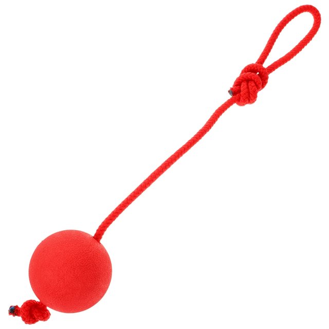 SNNROO Indestructible Rope Dog Toys Elastic Ball Sports Bite Resistant Solid Puppy for Small Dogs Pets Supplies