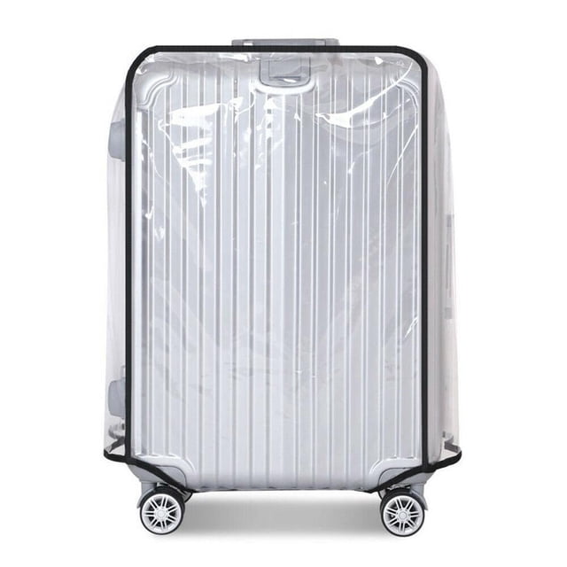Chendee Housse de Valise Imperméable/transparente en Pvc Clair, Protecteur de Bagage, 28 Pouces