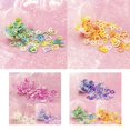 thumbnail image 2 of Perles de Fausses Perles Bricolage 3 Boîtes Mignonnes Perles de Table Dispersées Perles d'Imitation Perles, 2 of 10