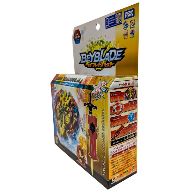 Beyblade Xeno Xcalibur M.I. 剣型ランチャー付き Beyblade burst B-48 starter Xeno Excalibur.MI - Walmart.ca
