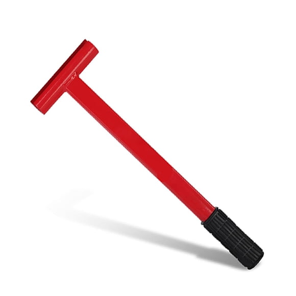 TFixol Heavy-Duty Commercial Door Hinge Adjuster Tool - Red & Black Steel Hinge Bender for .180 Gauge, Quick Fix for Sagging & Misaligned Doors, Compact & User-Friendly Design