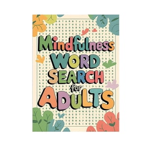 Recherche de mots sur la conscience : 150 Puzzles apaisants pour le stress Améliorer la concentration et la culture – Grand livre d'activités de détente