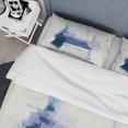 thumbnail image 4 of Designart 'Blue Interlude' Geometric Bedding Set - Duvet Cover & Shams, 4 of 4