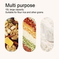 thumbnail image 3 of Grand Contenant de Rangement pour Riz à Grande Capacité, Prévention de l'Humidité, Bac Distributeur Hermétique en Plastique pour Farine pour pour Maison Cuisine Garde-Manger, 3 of 8