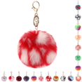thumbnail image 2 of Porte-clés Pom Pom en Fausse Fourrure Décoratif pour Femmes, 2 of 10