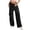 Black, variant on Pisexur Cargo Pants Women Lightweight Baggy Elastic Wasit Wide Leg Pants Woman Casual Comfy Hiking Pants Women With Pockets Palazzo Pants Cargo Sweatpants for Women S-2XL