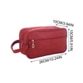 thumbnail image 2 of Mens Toiletry Bag Travel Wash Pouch Large Capacity Outdoor Makeup Bag, 2 of 5