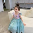 thumbnail image 1 of Vêtements pour Enfants Robe Débardeur Été 2023 pour Filles Robe Princesse à Manches Courtes à la Mode pour Enfants, 1 of 5