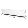thumbnail image 2 of KAKOWELY gadget de Bureau pour Bureau 2 Pcs Moniteur en Acrylique Panneaux Mémo Ordinateur Panneau Côté Gauche Droit Porte-Notes Accessoires de Bureau Organisateur de Bureau Tableau de Rappel, 2 of 5
