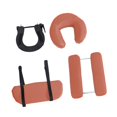 thumbnail image 1 of BELOVING Face Cradle with Pillow for Massage Table Soft Complete Set Massage Headrest brown, 1 of 10