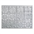 thumbnail image 3 of FASÄDE Traditional Style 1 Decorative Vinyl Backsplash 15 sq ft Kit in Brushed Aluminum, 3 of 6