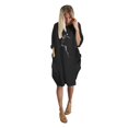 thumbnail image 2 of Womens Jumper Robe Surdimensionnée Imprimée Chat Manches Courtes Été Poche Chandail Mini Robes de Plage pour Femmes 2022, 2 of 5