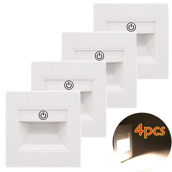 CNKOO 4pc/1pcs External Stair Wall Beacon,led light for stairs motion detector + light sensor wall lamp