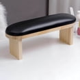 thumbnail image 2 of tredstone Repose-Bras en PU Lavable pour Manucure Salon de Manucure Noir, 2 of 5