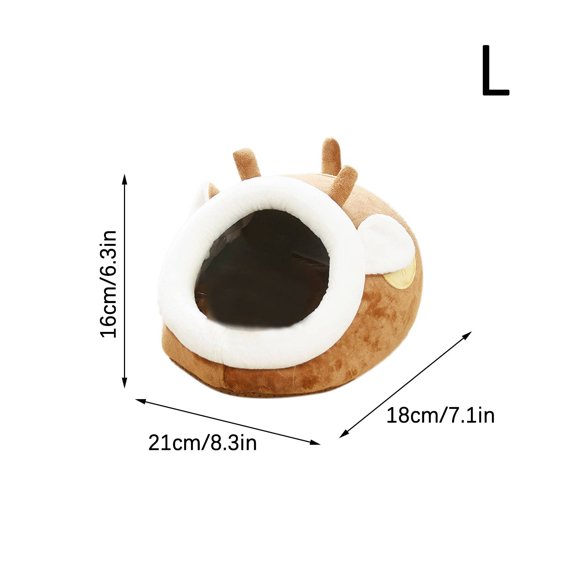 TopLLC 1 Pce Lit Mignon pour Hamster Maison pour Hérisson Lit pour Cochon d'Inde Cage