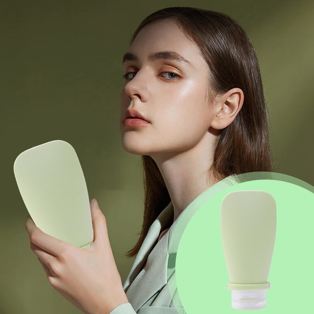 90ml Cosmetics Sample Empty Bottle Shampoo And Shower Gel Extrusion Travel Plastic Bottle Set Portable Wash Flip-top For Easy Squeezing