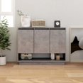 thumbnail image 1 of vidaXL Sideboard Concrete Grey 97x31x75 cm Engineered Wood, 1 of 5