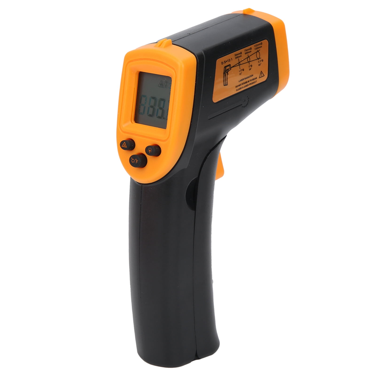 Infrared Thermometer,HW600 NonContact Thermometer LCD LCD Non Contact Thermometer Handheld Temperature Meter Class Leading Features