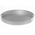 thumbnail image 1 of Round Serving Tray With Handle (Silver), 1 of 3