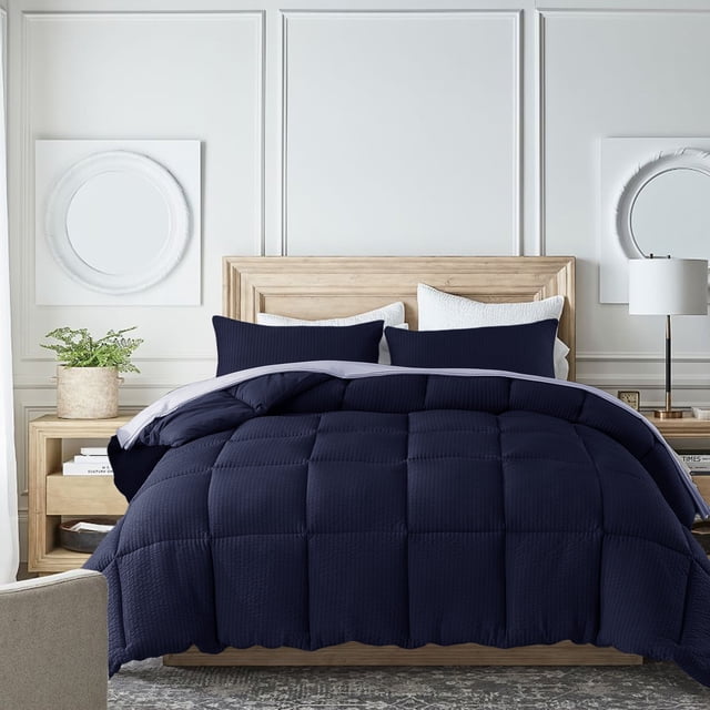 White Down Alternative Reversible Comforter