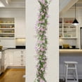 thumbnail image 4 of Amzcrzy s,,Indoor Decorations, Ornaments Simulation Rattan Flower Vines Decorative Vines s Conditioning Pipelines Shade Living Room Ceiling Plastic Twisted Eucalyptuss Rattan Simulation Rattans, 4 of 6
