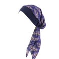 thumbnail image 2 of Turban Décontracté Ample à Imprimé pour Femmes, Bonnet de Chimiothérapie, Couvre-Chef contre le Cancer, 2 of 2