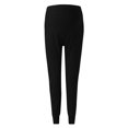 thumbnail image 4 of Penkiiy Pantalon Décontracté Uni pour Femme, Extensible et Confortable, Noir, pour S, 4 of 8