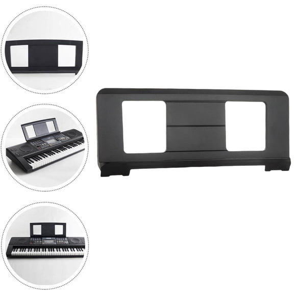 Music Score Stand 49.5*21cm 1Pcs for Sheet Free Your Musical Instrument Music Score Hands Support for Piano Desktop