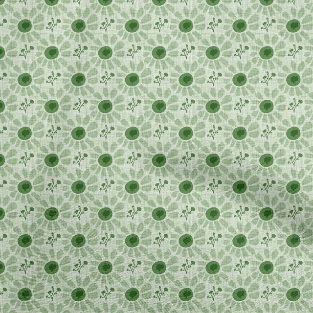 oneOone Cotton Cambric Light Green Fabric Block Sewing Craft Projects Fabric Prints By Yard 42 Inch Wide