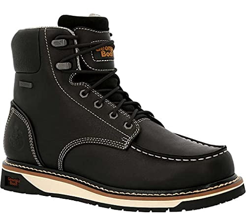 Georgia Boot AMP LT Wedge Waterproof Moc-Toe Work Boot