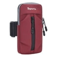 thumbnail image 2 of Running Phone Pouch Arm Bag | Universal Waterproof Fitness Armband for Smartphones | Adjustable Strap | Lightweight Polyester | Reflective Night Safety Strip | Hidden Zipper Pocket | 19x10x2cm | 1, 2 of 9