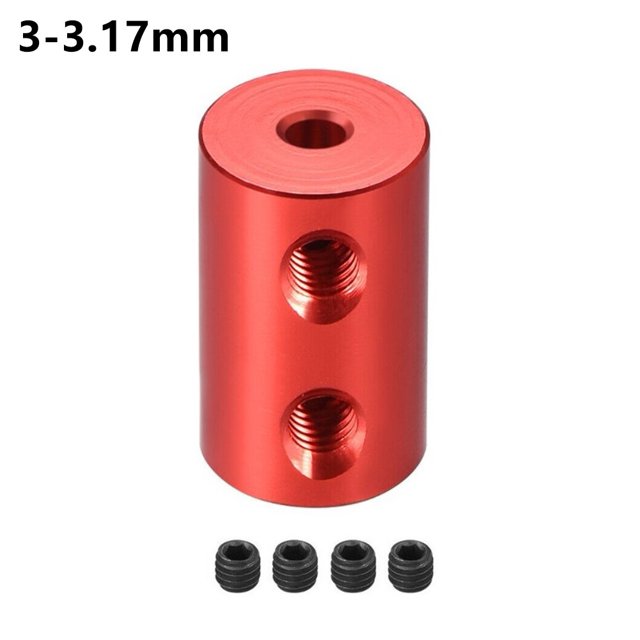 2mm 3.17mm 3mm 5mm 6mm Manchon de Connecteur de Moteur d'Accouplement d'Arbre Rigide
