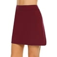thumbnail image 4 of Mefallenssiah Jupe-Short de Performance Active pour Femme Jupe Légère pour Course Tennis Golf Sport, 4 of 6