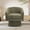 Green, variant on Eastvita Beige Chenille Swivel Chair with Wood Frame Storage Space for Living Room