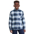 thumbnail image 1 of George Boys' Plaid Flannel Shirt, 1 of 6