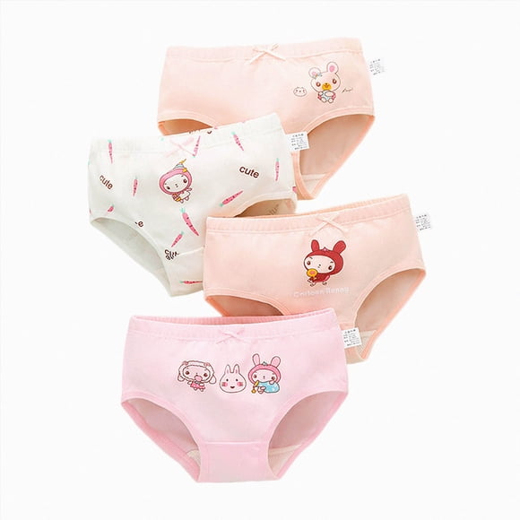gdxvjhbj Teenage Girls Underwear Girls Underwear Breathable Moisture-Wicking Panties Lightweight Soft Sensory Friendly Briefs 4 Packs Size 8-12 (Light Pink,8-12 Years)