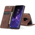 thumbnail image 5 of KOMI Wallet Case for Samsung Galaxy S9 Plus, Premium PU Leather Case Vintage Matte Wallet Flip Cover [Card Slots] [Magnetic Closure] Stand Function Folio Shockproof Full Protection Coffee, 5 of 5