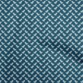 thumbnail image 1 of oneOone Rayon Teal Blue Fabric Animal Sewing Craft Projects Fabric Prints By Yard 56 Inch Wide, 1 of 5