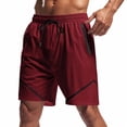 thumbnail image 3 of Styesk Shorts pour Hommes Couleur Unie Mode Décontractée avec Poches Taille à Lacets, 3 of 8
