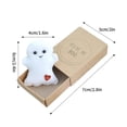 thumbnail image 3 of Meitianfacai Cute Ghost Gift A Small Pocket Ghost Card With A Cute Ghost Doll Inside A Romantic Cute Ghost Mini Ghost Toy Suitable For Halloween Decora, 3 of 3